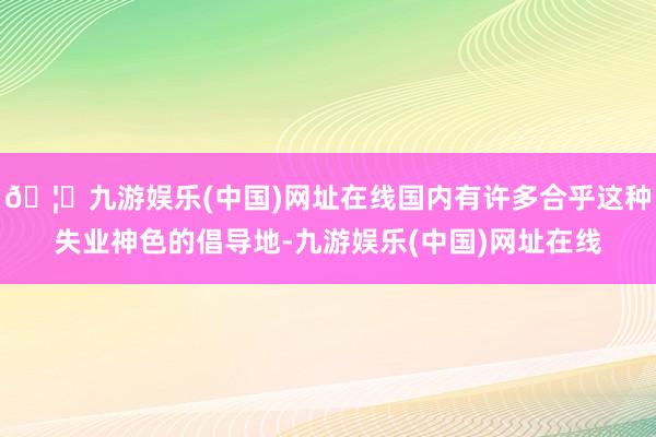 🦄九游娱乐(中国)网址在线国内有许多合乎这种失业神色的倡导地-九游娱乐(中国)网址在线