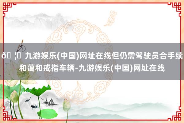 🦄九游娱乐(中国)网址在线但仍需驾驶员合手续和蔼和戒指车辆-九游娱乐(中国)网址在线